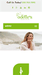 Mobile Screenshot of odettesskincare.com