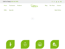 Tablet Screenshot of odettesskincare.com